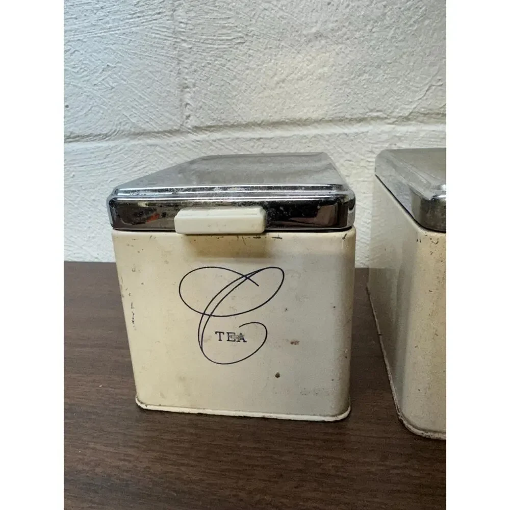 Vintage Mid Century Modern Stash Boxes
